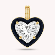 Solitaire Pendant Multi Shape Lab Created Moissanite Diamond