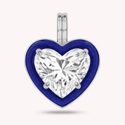Solitaire Pendant Multi Shape Lab Created Moissanite Diamond
