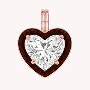 Solitaire Pendant Multi Shape Lab Created Moissanite Diamond