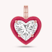 Solitaire Pendant Multi Shape Lab Created Moissanite Diamond