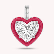 Solitaire Pendant Multi Shape Lab Created Moissanite Diamond