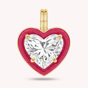 Solitaire Pendant Multi Shape Lab Created Moissanite Diamond