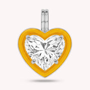 Solitaire Pendant Multi Shape Lab Created Moissanite Diamond