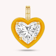 Solitaire Pendant Multi Shape Lab Created Moissanite Diamond