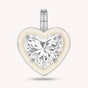 Solitaire Pendant Multi Shape Lab Created Moissanite Diamond