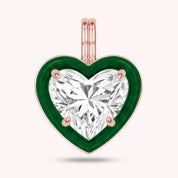 Solitaire Pendant Multi Shape Lab Created Moissanite Diamond