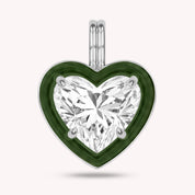 Solitaire Pendant Multi Shape Lab Created Moissanite Diamond