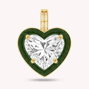 Solitaire Pendant Multi Shape Lab Created Moissanite Diamond