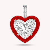 Solitaire Pendant Multi Shape Lab Created Moissanite Diamond