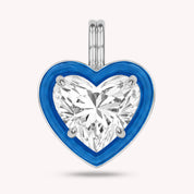 Solitaire Pendant Multi Shape Lab Created Moissanite Diamond