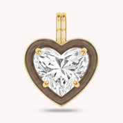 Solitaire Pendant Multi Shape Lab Created Moissanite Diamond