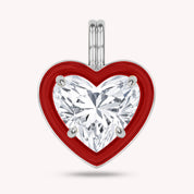 Solitaire Pendant Multi Shape Lab Created Moissanite Diamond