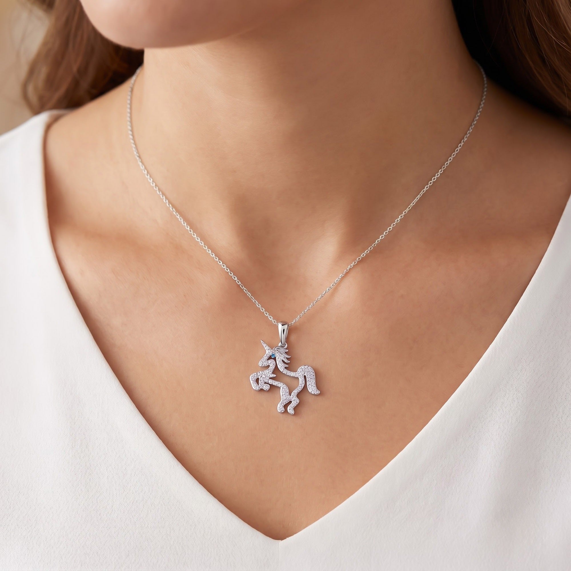 Unicorn Pendant Necklace