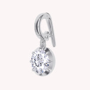 Multi Shape Lab Created Moissanite Solitaire Pendant