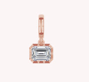 Multi Shape Lab Created Moissanite Solitaire Pendant