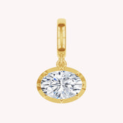 Multi Shape Lab Created Moissanite Solitaire Pendant