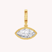 Multi Shape Lab Created Moissanite Solitaire Pendant