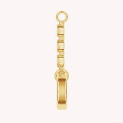 Three Stone Circle Chain Connector