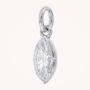 Marquise-Cut Solitaire Pendant | Lab-Grown Diamond