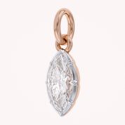 Marquise-Cut Solitaire Pendant | Lab-Grown Diamond
