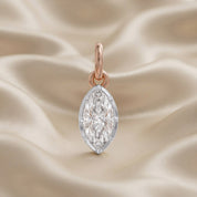 Marquise-Cut Solitaire Pendant | Lab-Grown Diamond