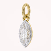 Marquise-Cut Solitaire Pendant | Lab-Grown Diamond