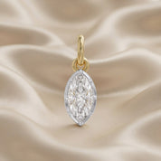 Marquise-Cut Solitaire Pendant | Lab-Grown Diamond