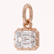 Emerald-Cut Solitaire Pendant | Lab-Grown Diamond