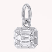 Emerald-Cut Solitaire Pendant | Lab-Grown Diamond