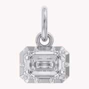 Emerald-Cut Solitaire Pendant | Lab-Grown Diamond