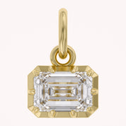 Emerald-Cut Solitaire Pendant | Lab-Grown Diamond