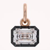 Emerald-Cut Solitaire Pendant | Lab-Grown Diamond