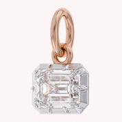 Emerald-Cut Solitaire Pendant | Lab-Grown Diamond