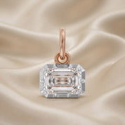 Emerald-Cut Solitaire Pendant | Lab-Grown Diamond