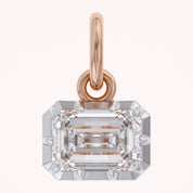 Emerald-Cut Solitaire Pendant | Lab-Grown Diamond