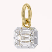 Emerald-Cut Solitaire Pendant | Lab-Grown Diamond