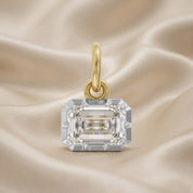 Emerald-Cut Solitaire Pendant | Lab-Grown Diamond