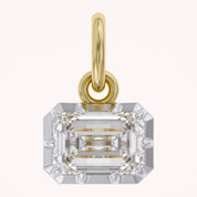 Emerald-Cut Solitaire Pendant | Lab-Grown Diamond