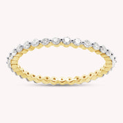 Full Eternity Ring In Lab Created Moissanite