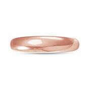 Plain Dome Stackable Ring width 3.5MM