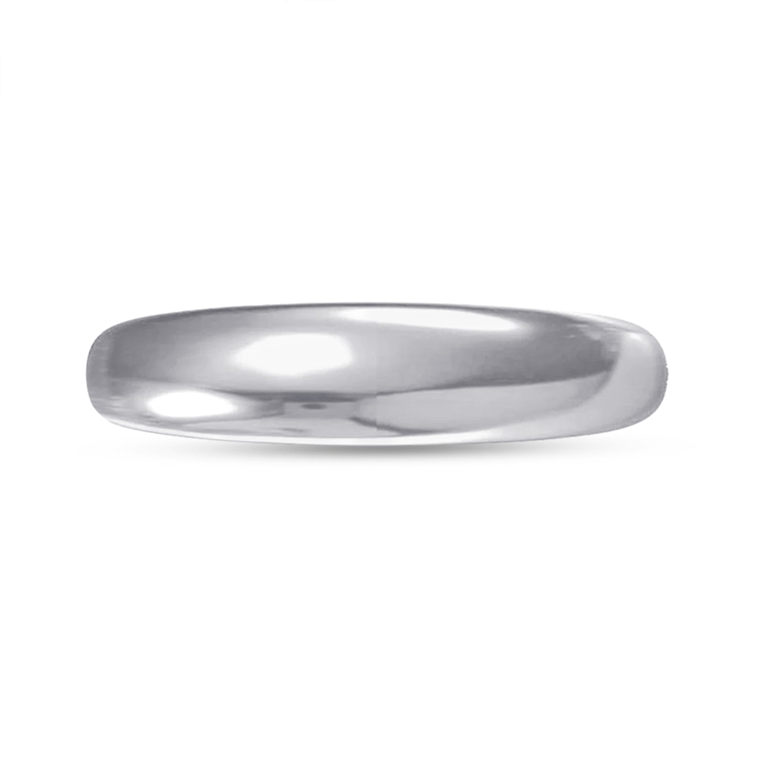 Plain Dome Stackable Ring width 3.5MM