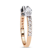 Toi Et Moi 2-Stone Ring in Lab Grown Diamond