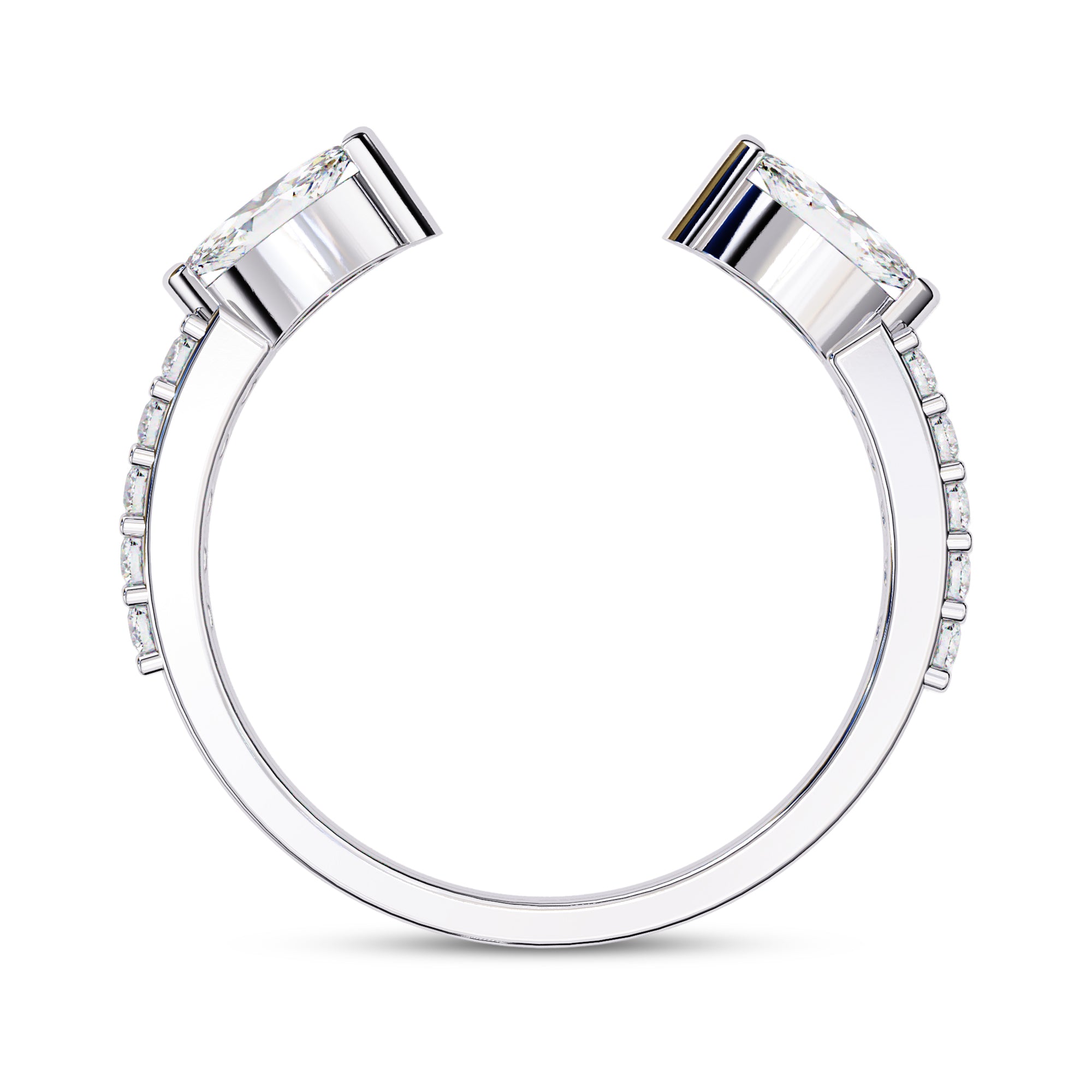 Toi Et Moi 2-Stone Ring in Lab Grown Diamond