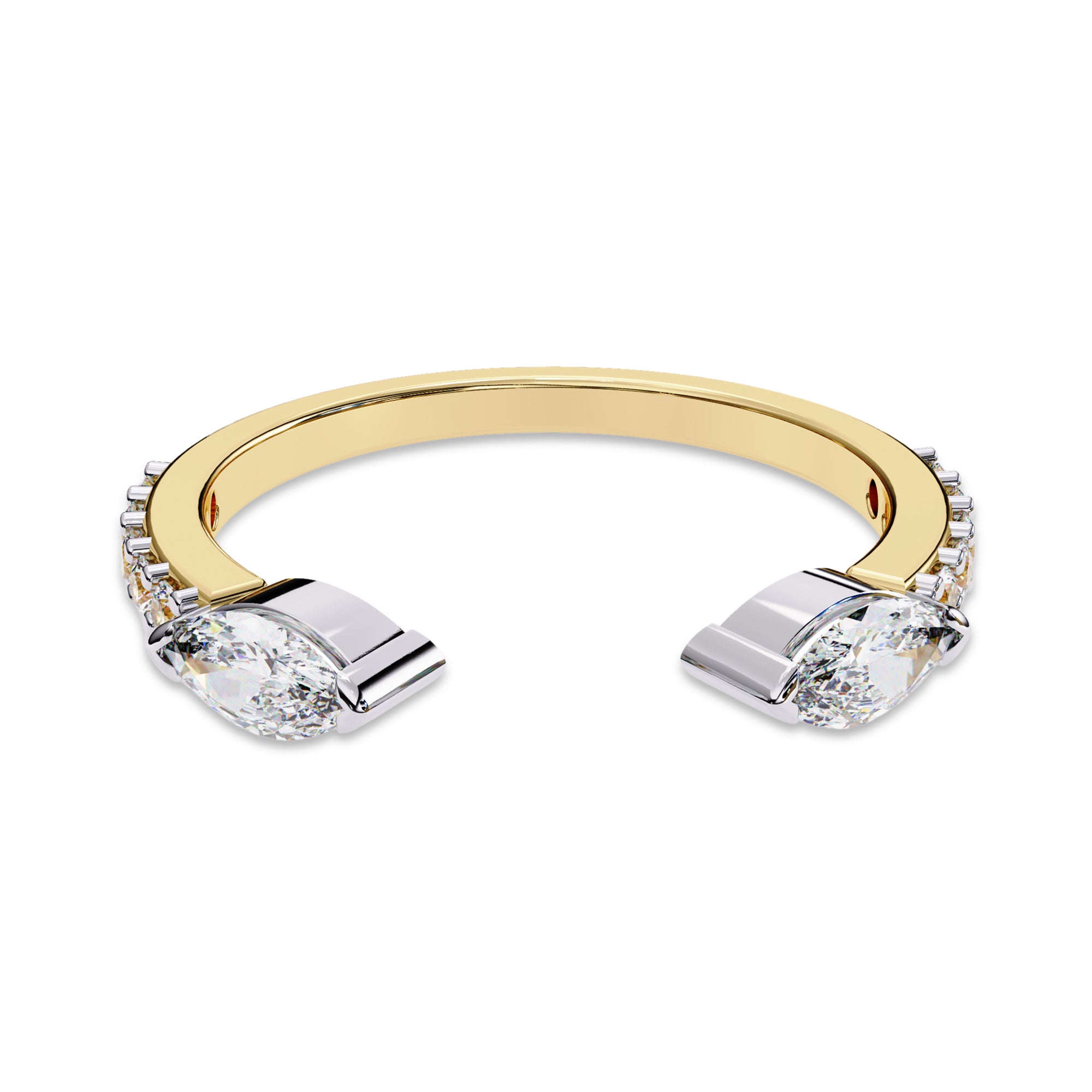 Toi Et Moi 2-Stone Ring in Lab Grown Diamond