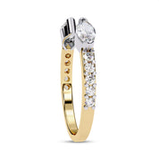Toi Et Moi 2-Stone Ring in Lab Grown Diamond