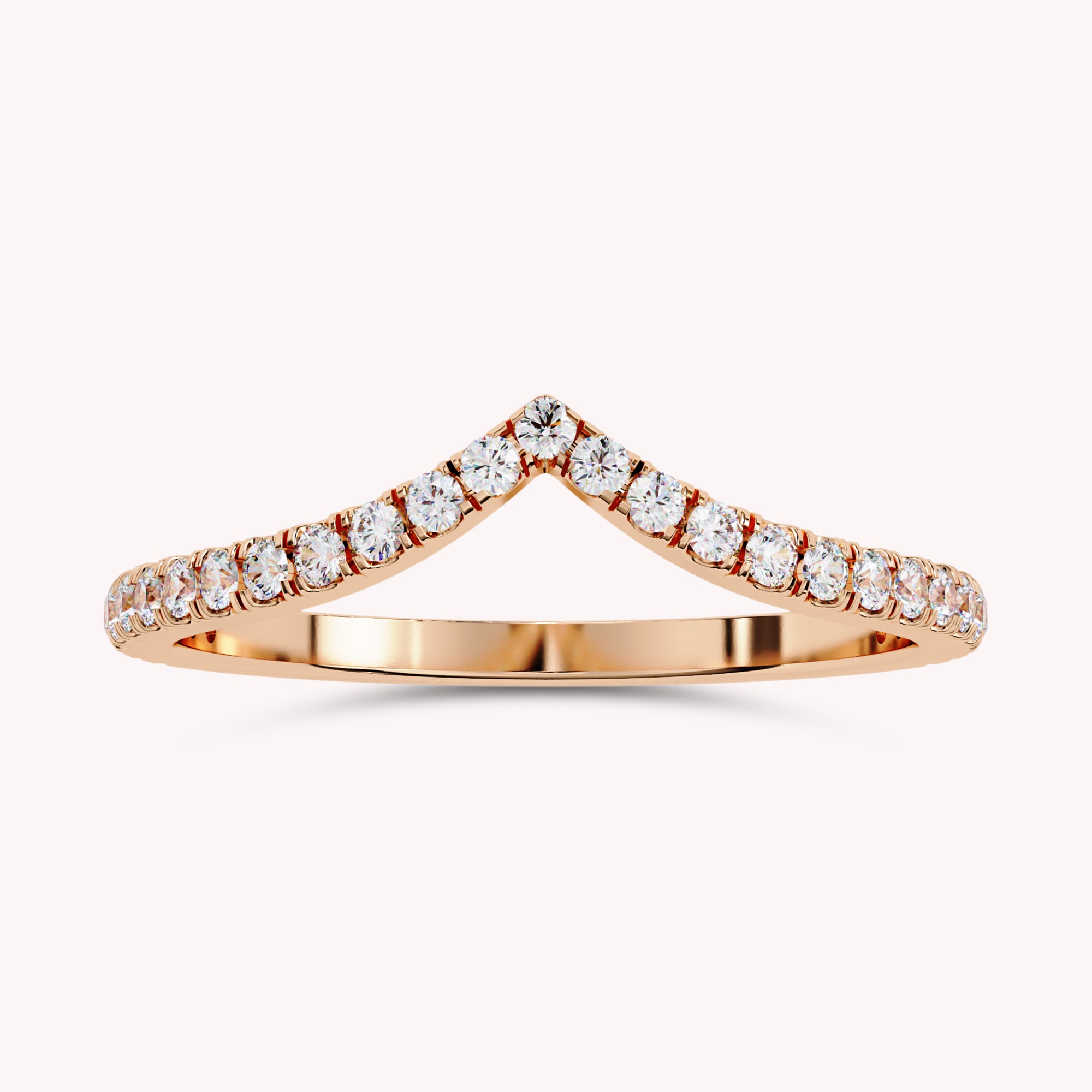 0.25 Cttw Round Lab Grown Diamond Stackable Engagement Ring for Women