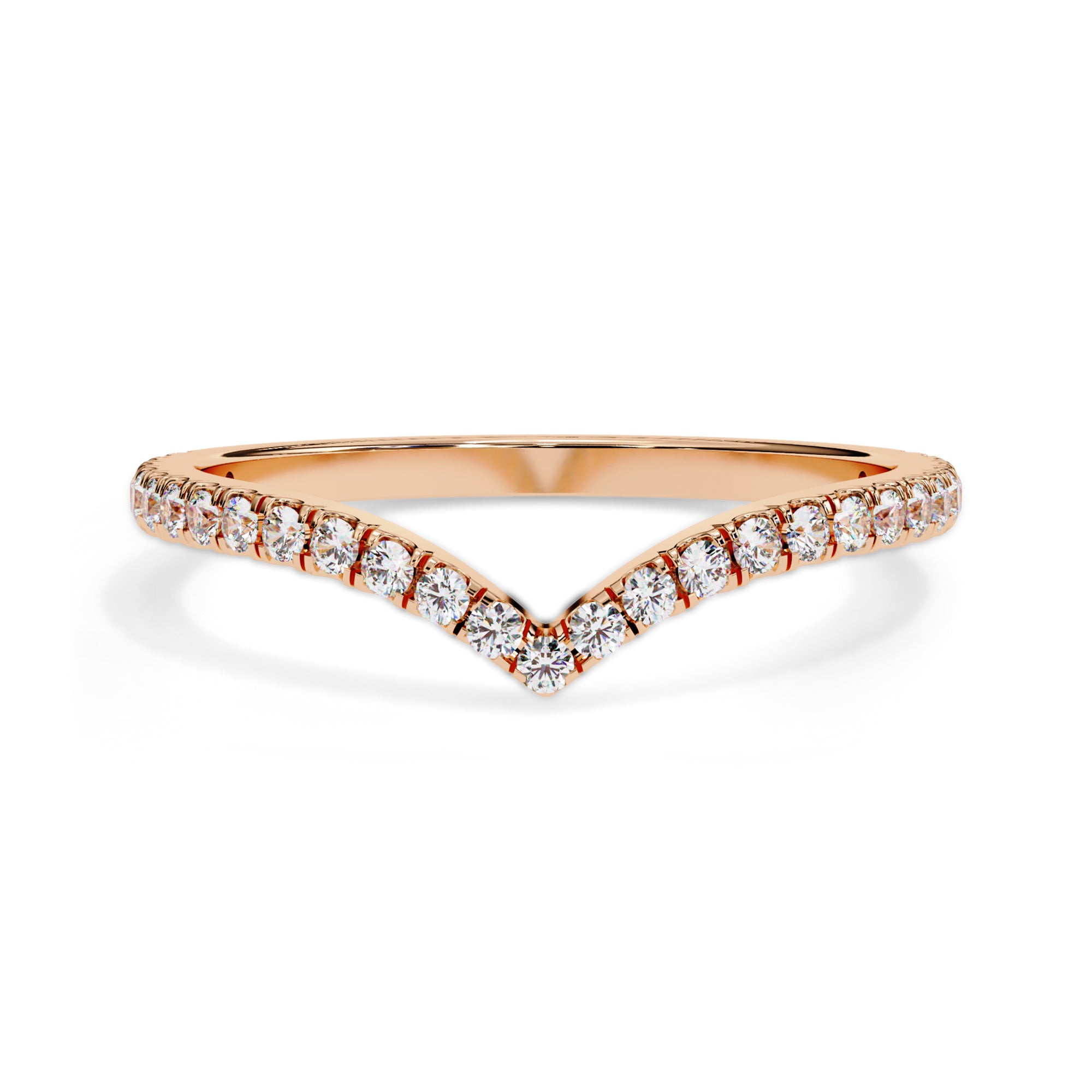 0.25 Cttw Round Lab Grown Diamond Stackable Engagement Ring for Women