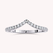 0.25 Cttw Round Lab Grown Diamond Stackable Engagement Ring for Women