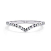 0.25 Cttw Round Lab Grown Diamond Stackable Engagement Ring for Women