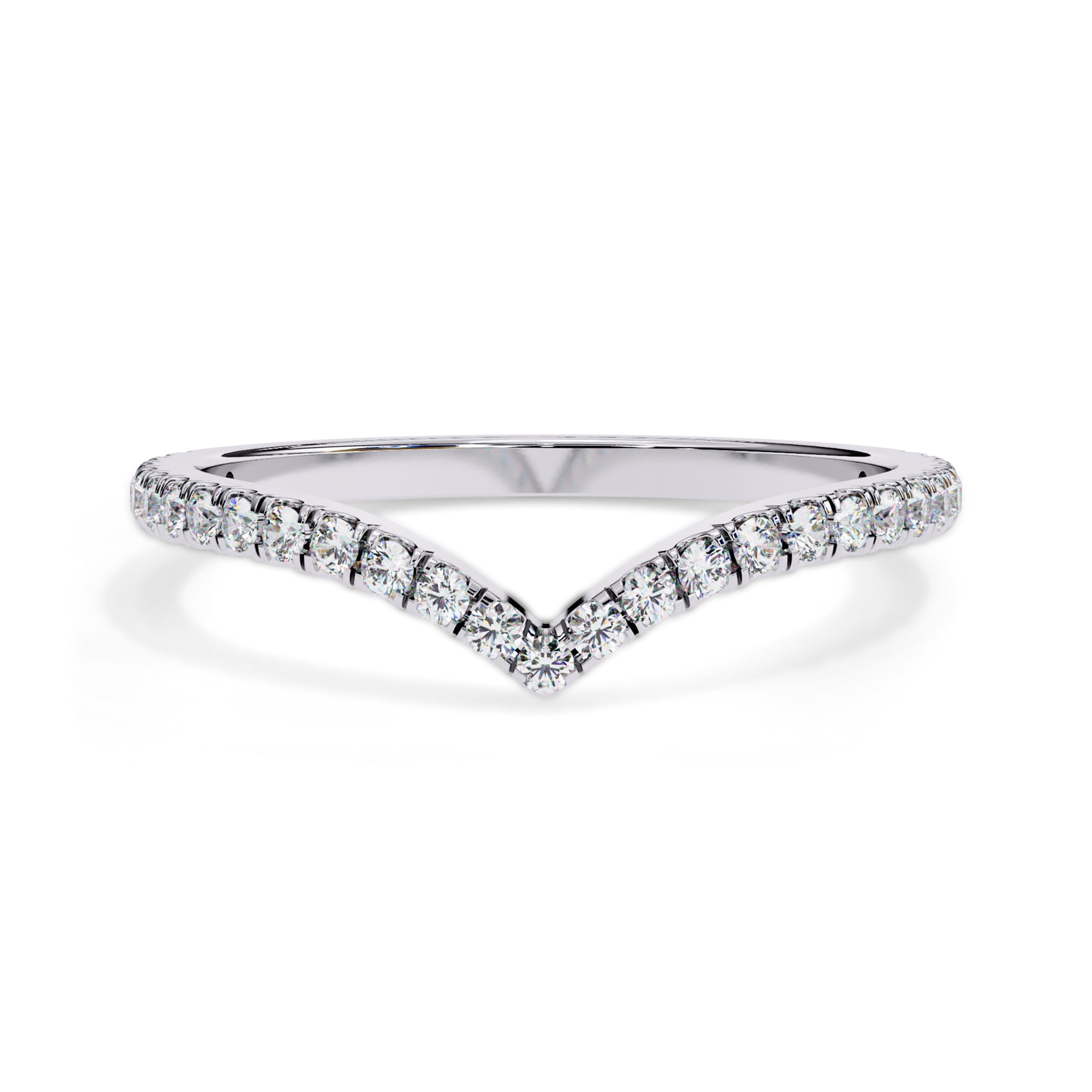0.25 Cttw Round Lab Grown Diamond Stackable Engagement Ring for Women